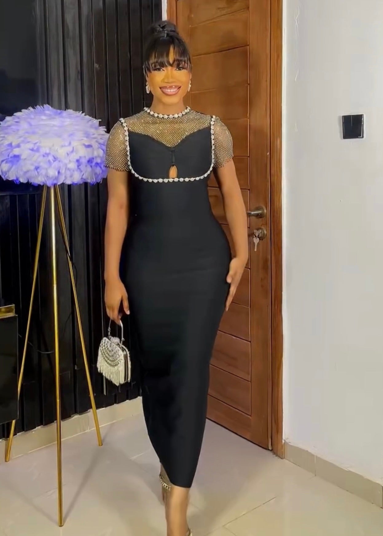 Irish Maxi Bandage Dress