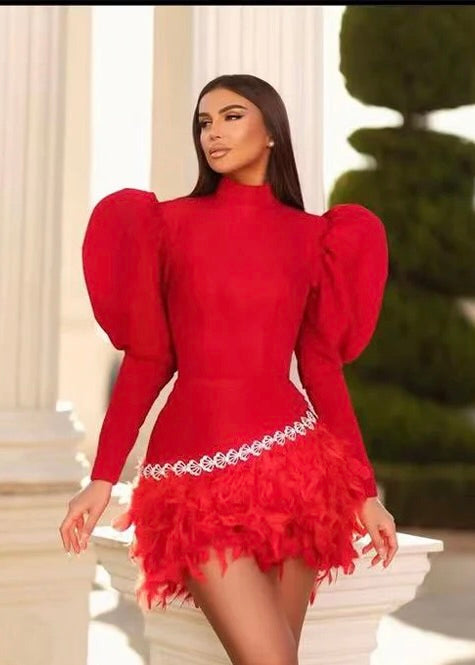 Buttercup Ballerina Dress - Red