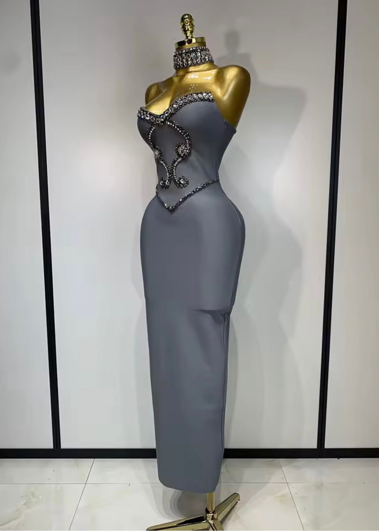 Arianna Bandage Maxi Dress