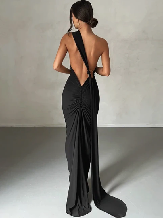 Ayra Maxi Dress - Black