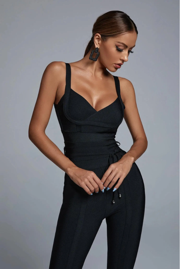 Evie Bandage Jumpsuit