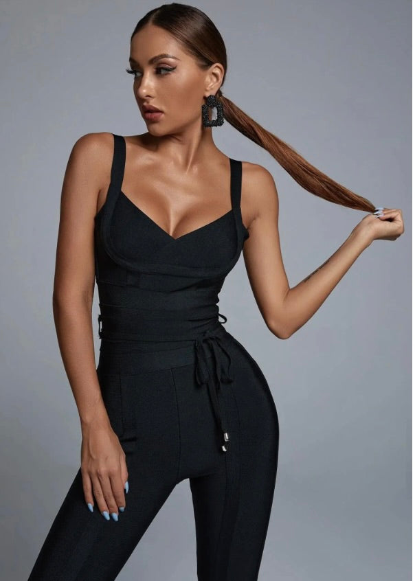 Evie Bandage Jumpsuit