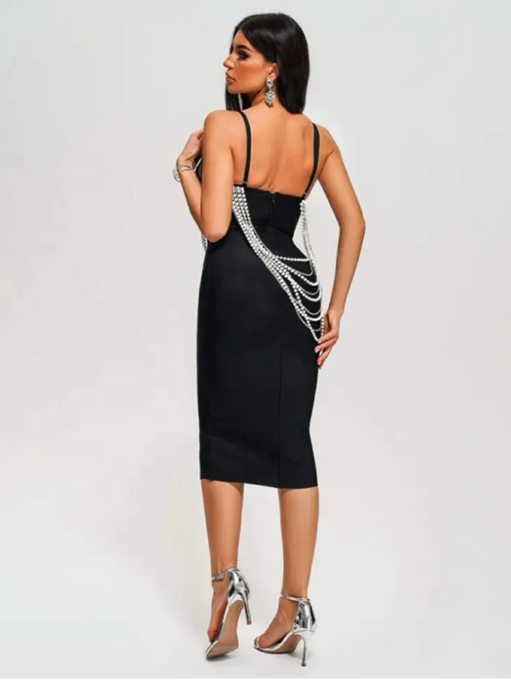 Zoe Midi Bandage Dress - OasisPlug