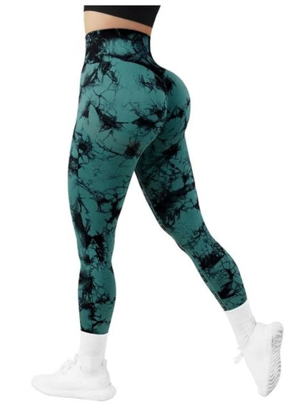 Izzy Tie-Dye Pant - Green